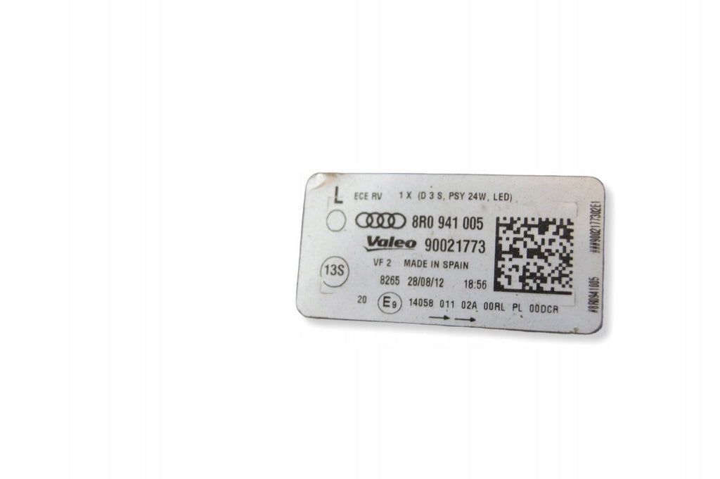 Frontscheinwerfer Audi Q5 8R0941005 1405801102A90021773 LED Links Headlight SCH6463139800wb