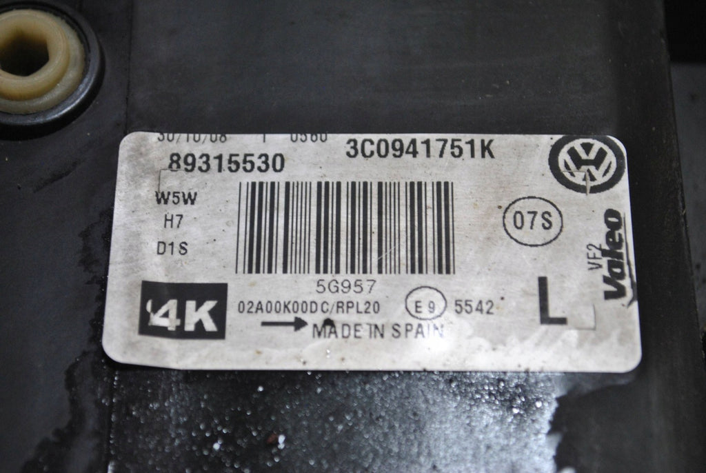 Frontscheinwerfer VW Passat 3C0941751K Links Scheinwerfer Headlight SCH1602676307mn