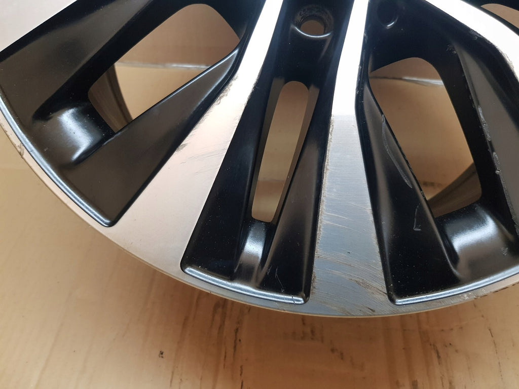 1x Alufelge 16 Zoll 6.5" 5x112 44ET Matt Schwarz A1774010000 Mercedes-Benz