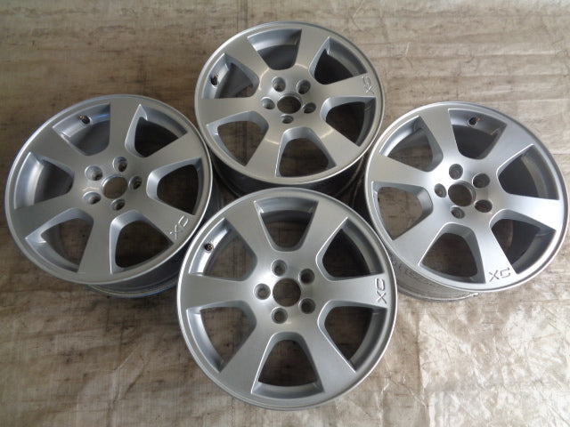 4x Alufelge 17 Zoll 7.5" 5x108 55ET Glanz Silber 30671480 Volvo Xc60 I Rim Wheel FEL9497509151xv