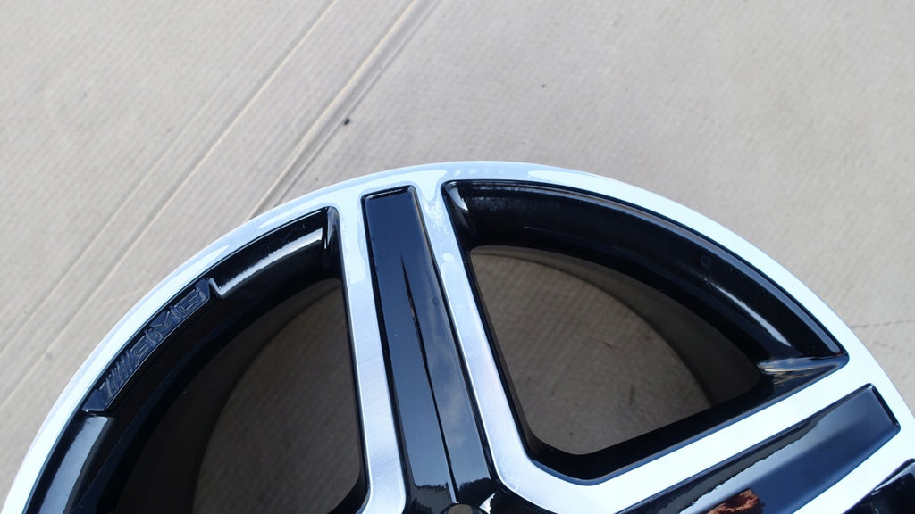 1x Alufelge 19 Zoll 8.0" 5x112 43 5ET A1564010600 Mercedes-Benz Amg Rim Wheel FEL5252412009gw
