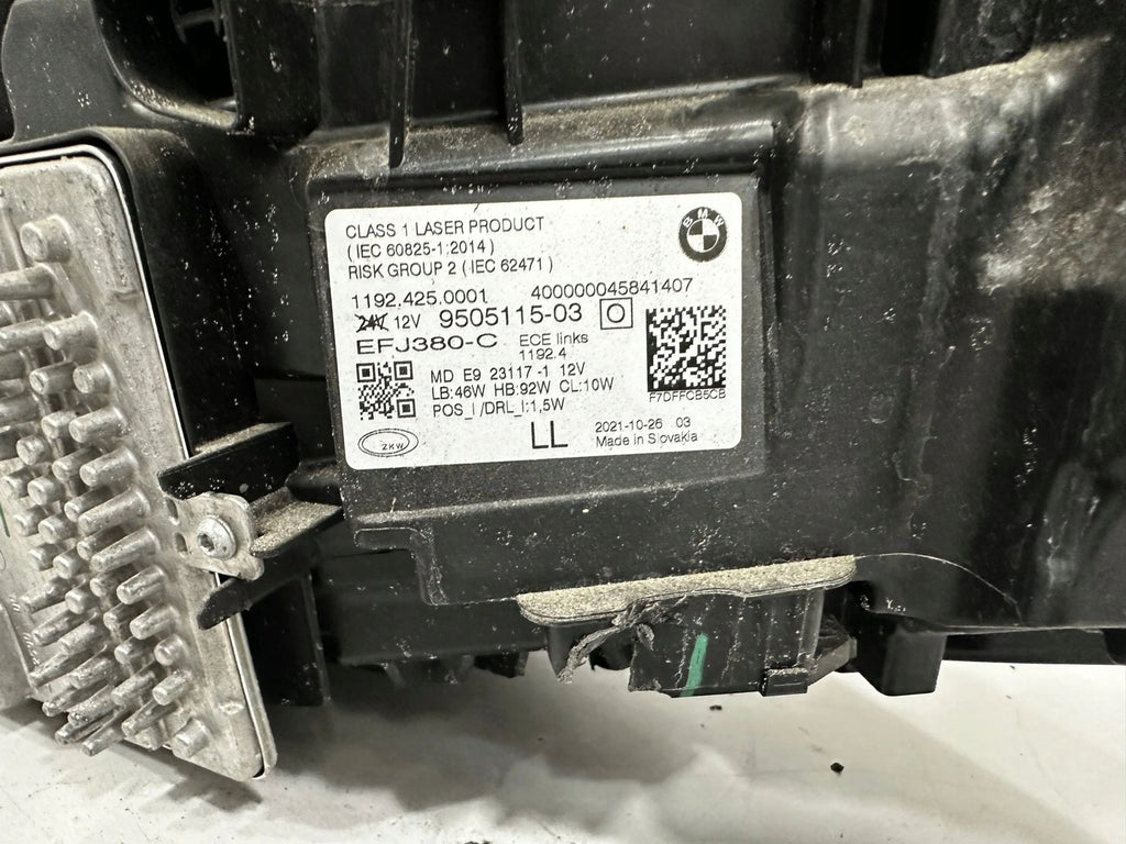 Frontscheinwerfer BMW I4 9505115-03 Ein Stück (Rechts oder Links) Headlight SCH7283568389nv