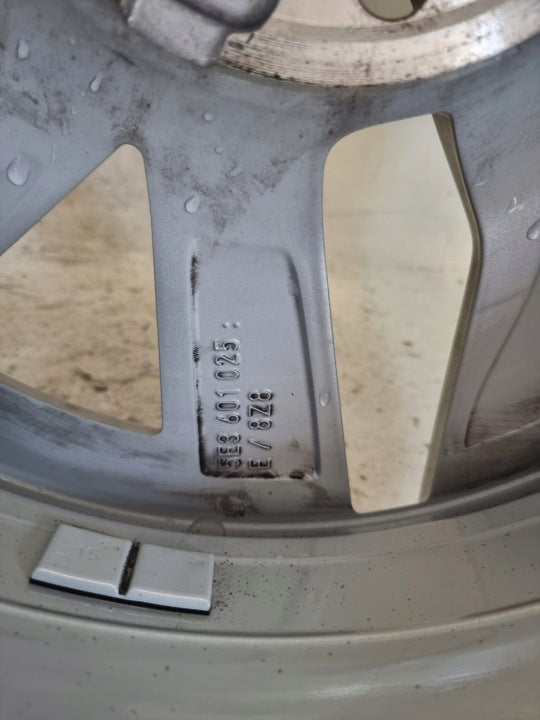 1x Alufelge 17 Zoll 7.0" 5x112 46ET Glanz Silber 5E3601025E Skoda Rim Wheel FEL9217784690ac