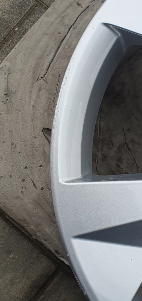 1x Alufelge 18 Zoll 8.0" 5x112 46ET Glanz Silber 8Y0601025CP Audi A3 Rim Wheel FEL4184406116fw
