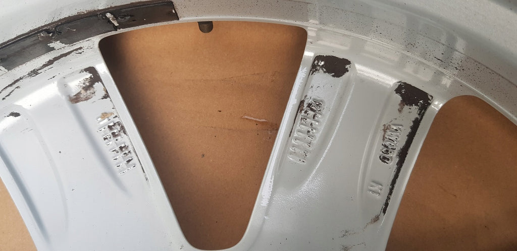 1x Alufelge 18 Zoll 7.5" 5x112 40ET Glanz Silber 601025AM VW Phaeton Rim Wheel