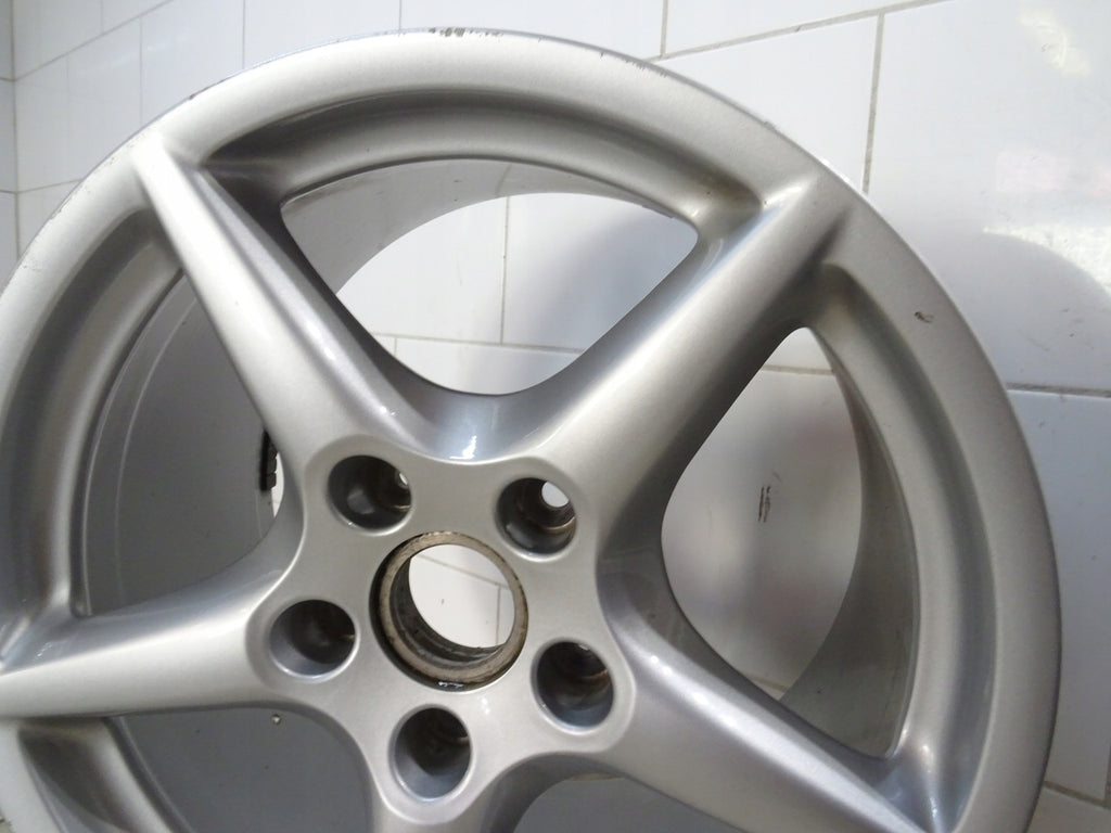 1x Alufelge 18 Zoll 8.0" 5x130 99736214001 Porsche Rim Wheel