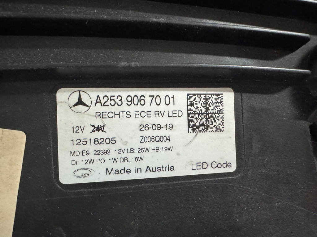 Frontscheinwerfer Mercedes-Benz Glc A2539067001 Rechts Scheinwerfer Headlight SCH9069966950tj