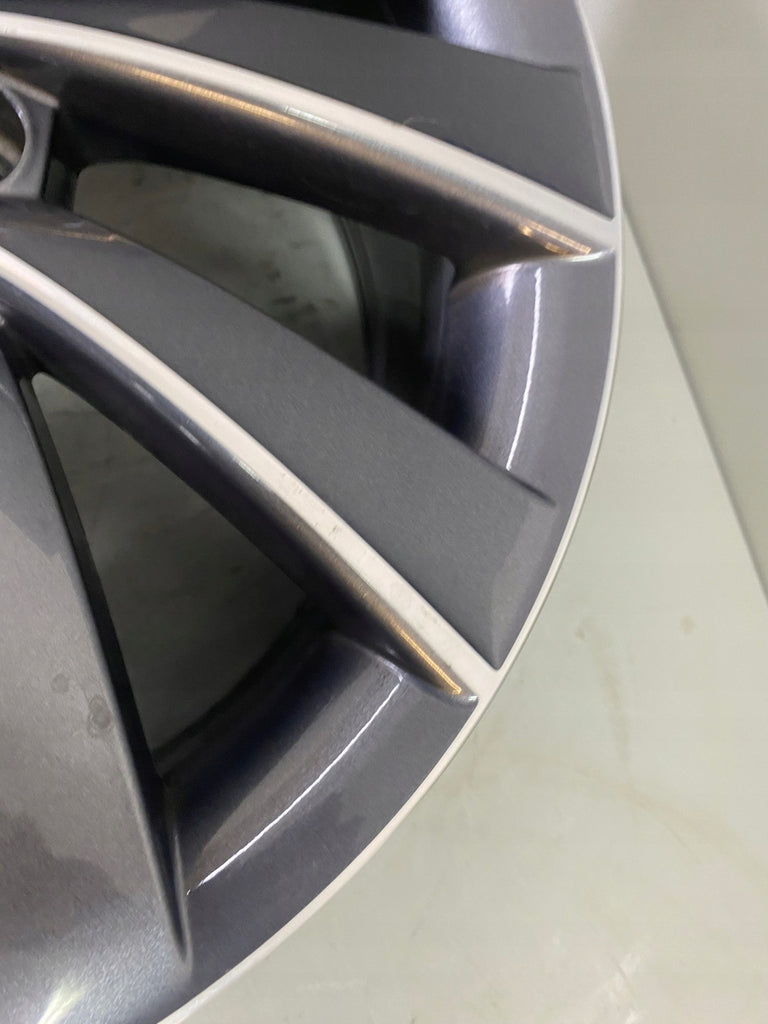 1x Alufelge 18 Zoll 7.5" 5x112 51ET Glanz Graphit 5E0601025AS Mg Octavia Iii