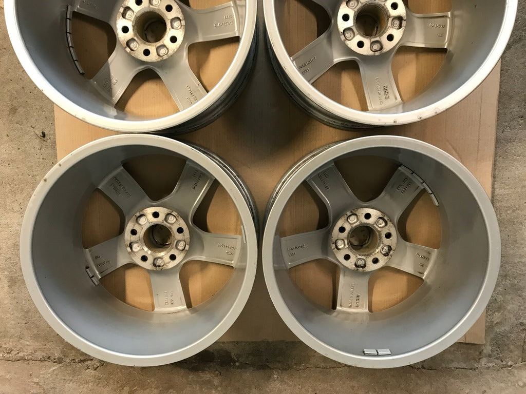4x Alufelge 17 Zoll 7.5" 5x112 37ET Glanz Silber 4G0071497 Audi A6 Rim Wheel FEL2294825287qh