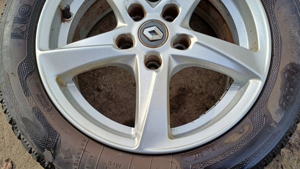 1x Alufelge 16 Zoll 6.5" 5x114.3 165156155 Renault Megane Iv Rim Wheel FEL1612360256br