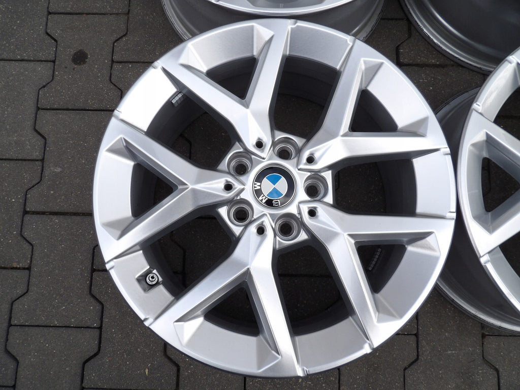 4x Alufelge 17 Zoll 7.0" 5x112 41ET Glanz Silber 6898299 BMW Rim Wheel FEL1090266983iq