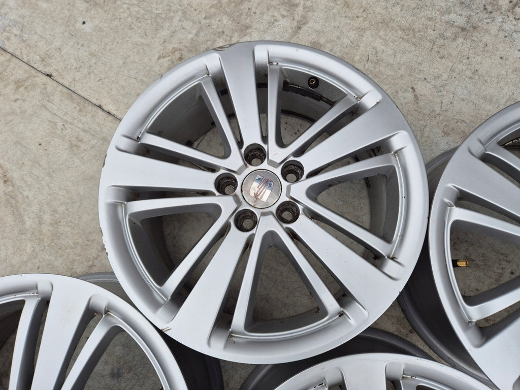 4x Alufelge 16 Zoll 7.0" 5x100 43ET Glanz Silber 6J0601025D Seat I Ibiza Toledo FEL4892162522em