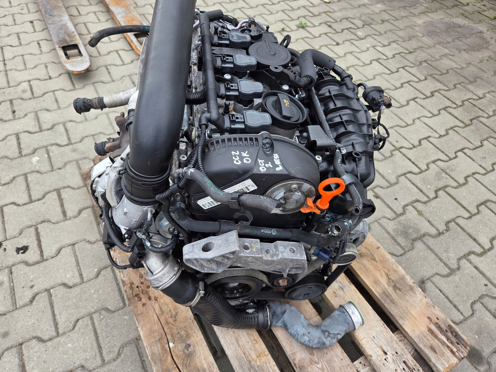 Motor Audi A3 Tt CCZ 2.0 TSI 200PS 147kW 123TKm Benzin Engine Komplett