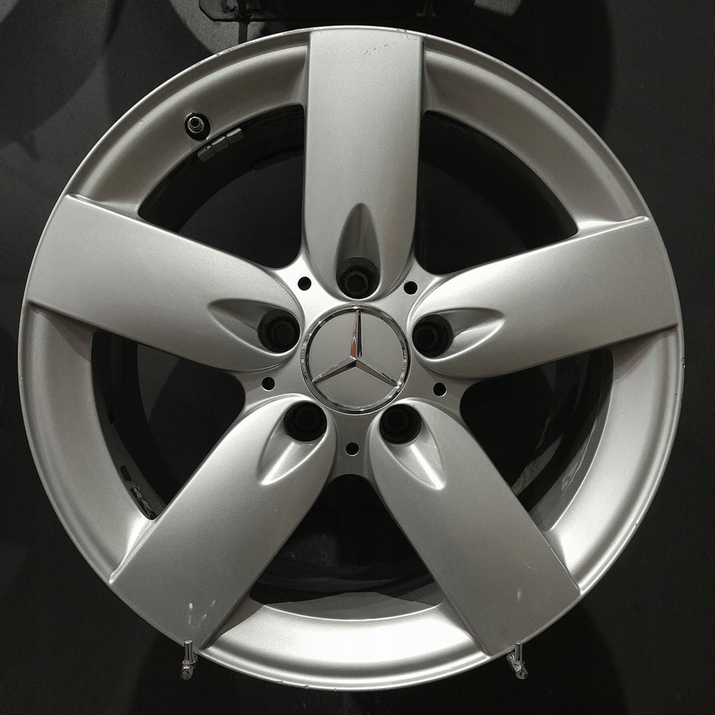4x Alufelge 16 Zoll 7.0" 5x112 34ET Matt Silber A1714010102- Mercedes-Benz Slk FEL4051762771ib