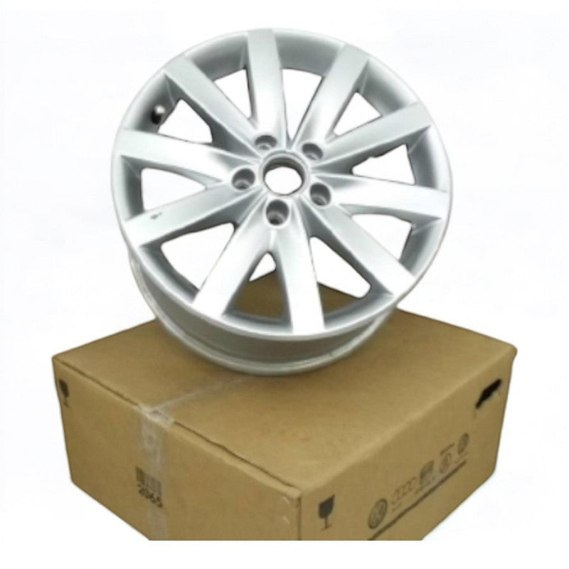 1x Alufelge 17 Zoll 7.0" 5x112 45ET Glanz Silber 5K0601025 VW Passat B7 Golf Vii