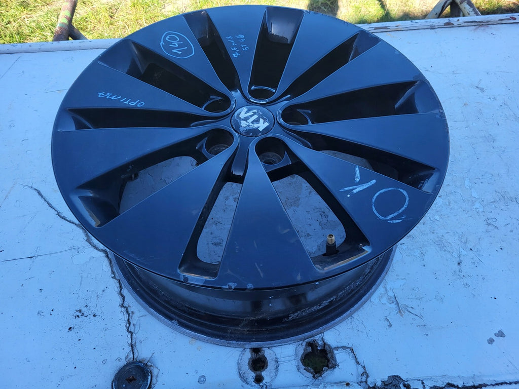 1x Alufelge 18 Zoll 7.5" 5x114.3 46ET Glanz Silber 52910-2T550 Kia Optima