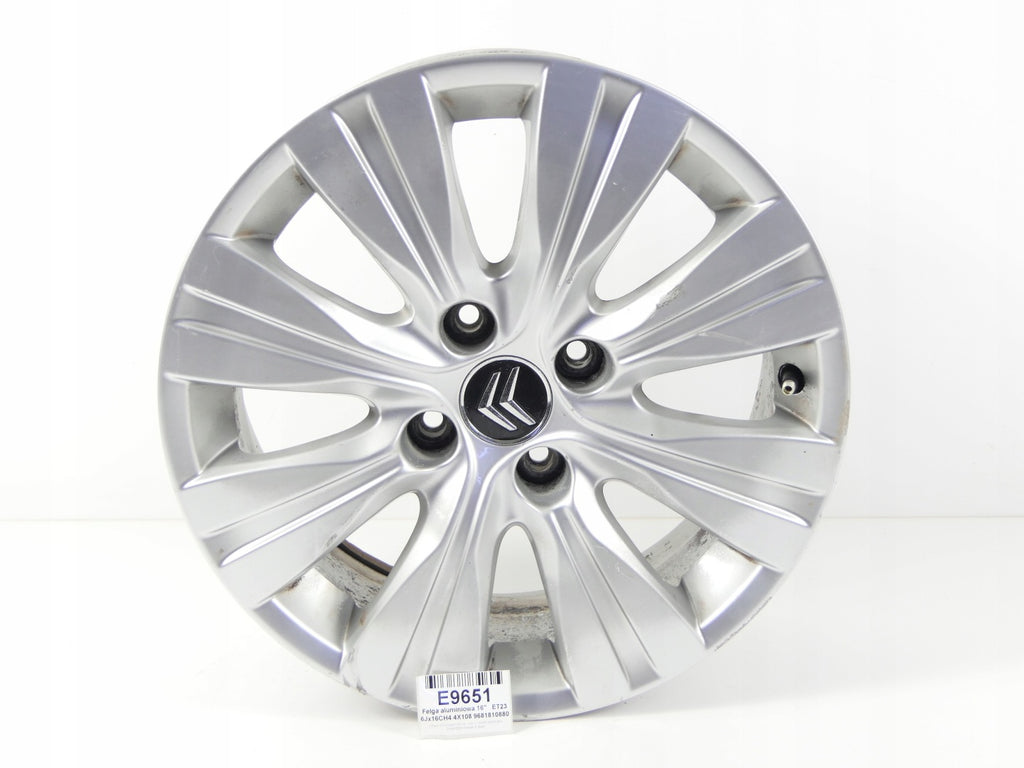1x Alufelge 16 Zoll 6.0" 4x108 23ET 9681810880 Citroën Picasso I C3 Rim Wheel FEL1691422069ol