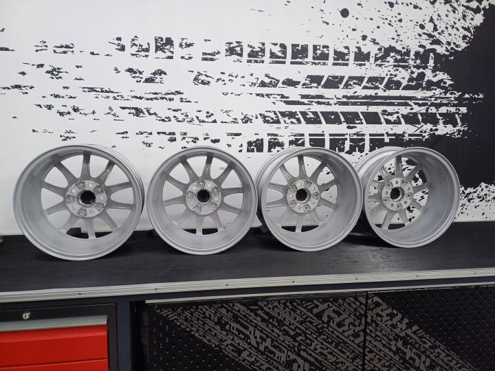 4x Alufelge 16 Zoll 6.5" 5x112 22ET Silber Audi C6 A4 B6 B7 4 Rim Wheel FEL6048760686km