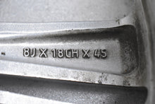 Laden Sie das Bild in den Galerie-Viewer, 1x Alufelge 18 Zoll 8.0&quot; 5x108 45ET Glanz Silber GX63-1007-EA Jaguar E-Pace