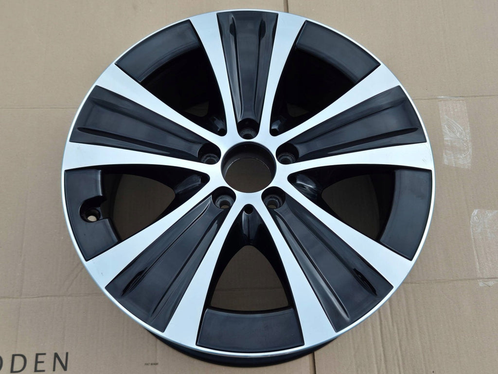 1x Alufelge 18 Zoll 8.0" 5x112 43ET Glanz Schwarz A2134013700 Mercedes-Benz W213 FEL4362468826xx