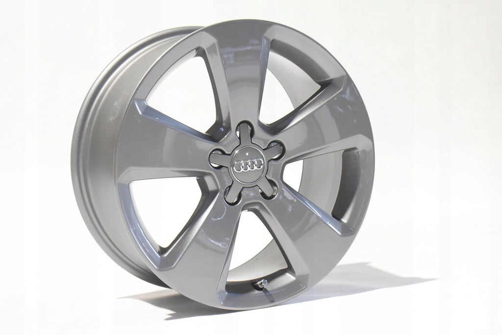 4x Alufelge 17 Zoll 7.5" 5x112 51ET Glanz Grau 8V0601025BK Audi C6 Rim Wheel FEL1698762890te