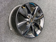 Laden Sie das Bild in den Galerie-Viewer, 1x Alufelge 16 Zoll 6.5&quot; 4x100 40ET Glanz Schwarz OPO72 Opel Corsa D Rim Wheel
