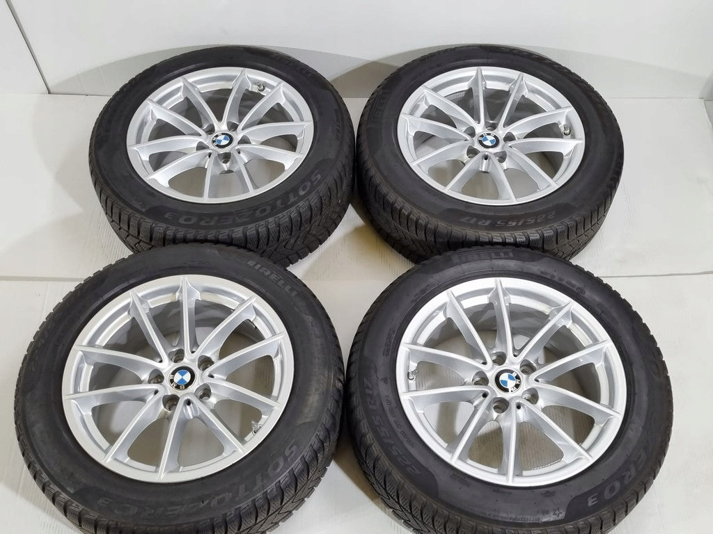 4x Alufelge 17 Zoll 7.5" 5x112 27ET Glanz Silber 6868217 BMW 5 G30 6 G32 7 G11 FEL9875102469ub