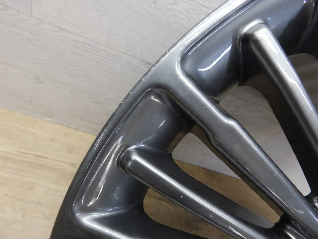 1x Alufelge 16 Zoll 6.0" 4x98 41ET Graphit 50290267 Fiat 500 Rim Wheel