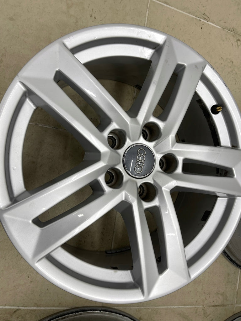 4x Alufelge 17 Zoll 7.0" 5x112 42ET Glanz Silber 8W0601025P Audi B9 Rim Wheel FEL8704660310tb