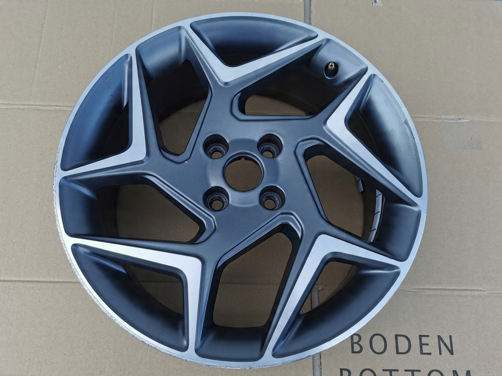 1x Alufelge 18 Zoll 7.5" 4x108 42,5ET Glanz Graphit K1BJ-C1A Ford Fiesta Mg