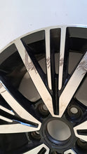 Load image into Gallery viewer, 1x Alufelge 16 Zoll 6.5&quot; 5x112 46ET Glanz Schwarz 5G0601025 VW Golf Vii