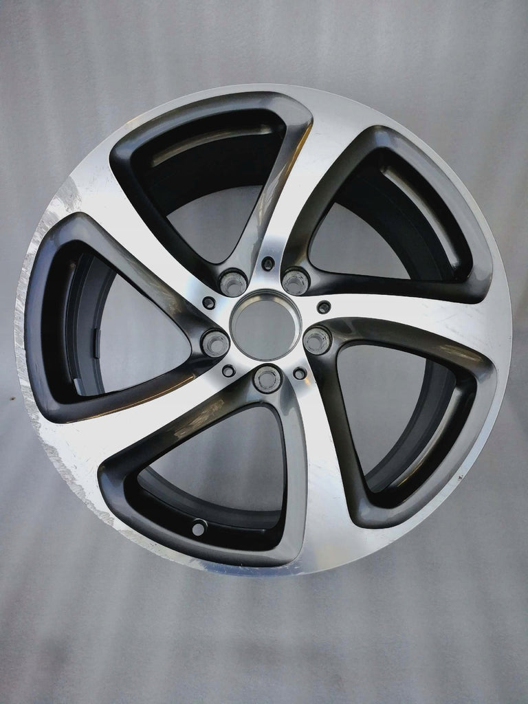 1x Alufelge 18 Zoll 8.0" 5x112 43ET A2134013200 Mercedes-Benz Rim Wheel