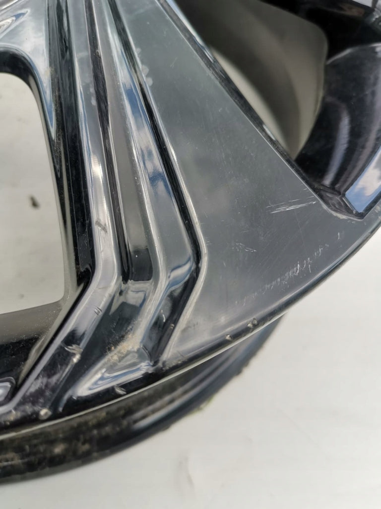 1x Alufelge 17 Zoll 5.0" 4x100 40ET Glanz Schwarz PW4570H015 Toyota Aygo FEL7099298701tf