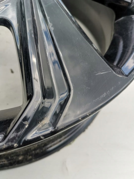 1x Alufelge 17 Zoll 5.0" 4x100 40ET Glanz Schwarz PW4570H015 Toyota Aygo FEL7099298701tf
