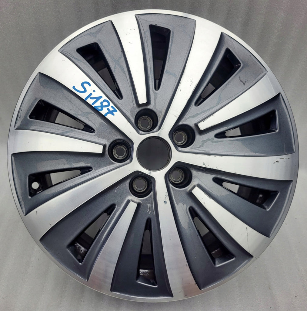 1x Alufelge 17 Zoll 6.5" 5x112 41ET Glanz Silber 3V0601025AH Mg Superb Iii FEL5093039417hb