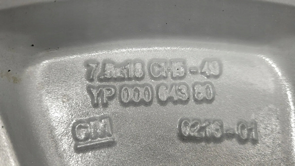 1x Alufelge 18 Zoll 7.5" 5x108 49ET YP00064380 Opel Grandland Rim Wheel