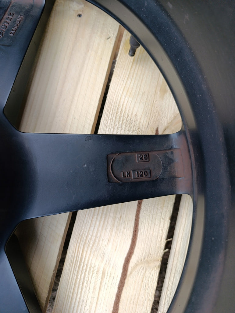 1x Alufelge 20 Zoll 8.5" 5x120 35ET BMW Rim Wheel