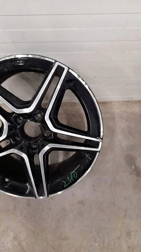 1x Alufelge 18 Zoll 8.0" 5x112 43ET Glanz Schwarz Mercedes-Benz W213 Rim Wheel FEL3331920335ia