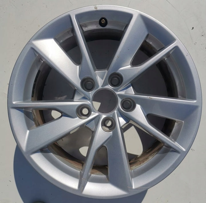1x Alufelge 16 Zoll 7.0" 5x112 35ET Glanz Silber 8W0601025B Audi A4 A3 Rim Wheel FEL8184141374wn