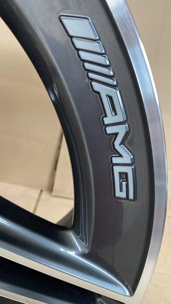 1x Alufelge 20 Zoll 9.5" 5x112 Schwarz A2904011800 Mercedes-Benz Amg Gt FEL3386417942ef