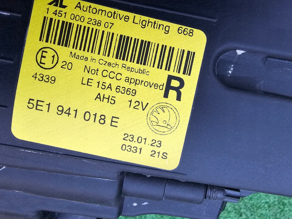 Frontscheinwerfer Skoda Octavia III 5E1941018E LED Rechts Scheinwerfer Headlight SCH2858833026pm