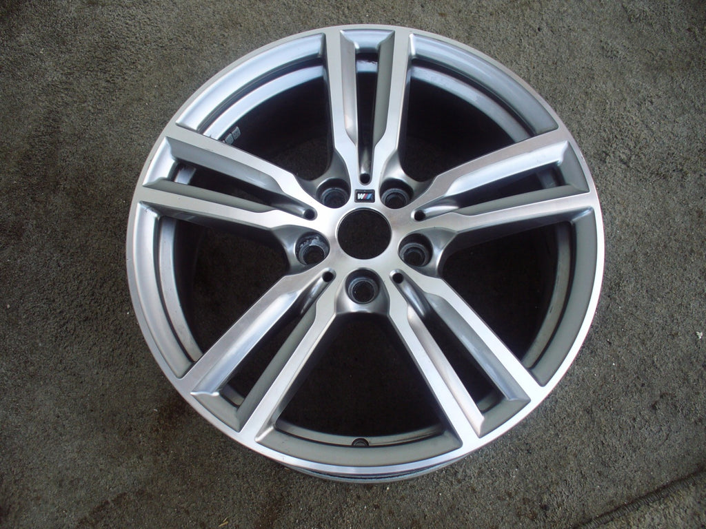 1x Alufelge 18 Zoll 8.0" 5x112 57ET Schwarz 7848602 BMW 2 F45 F46 Rim Wheel FEL4882088338zm