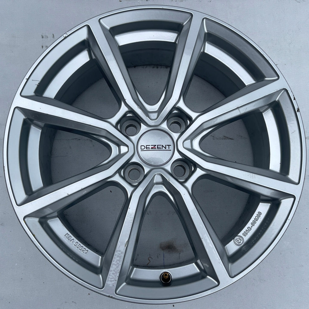 1x Alufelge 17 Zoll 7.0" 4x108 38ET Rim Wheel FEL4104193309hm