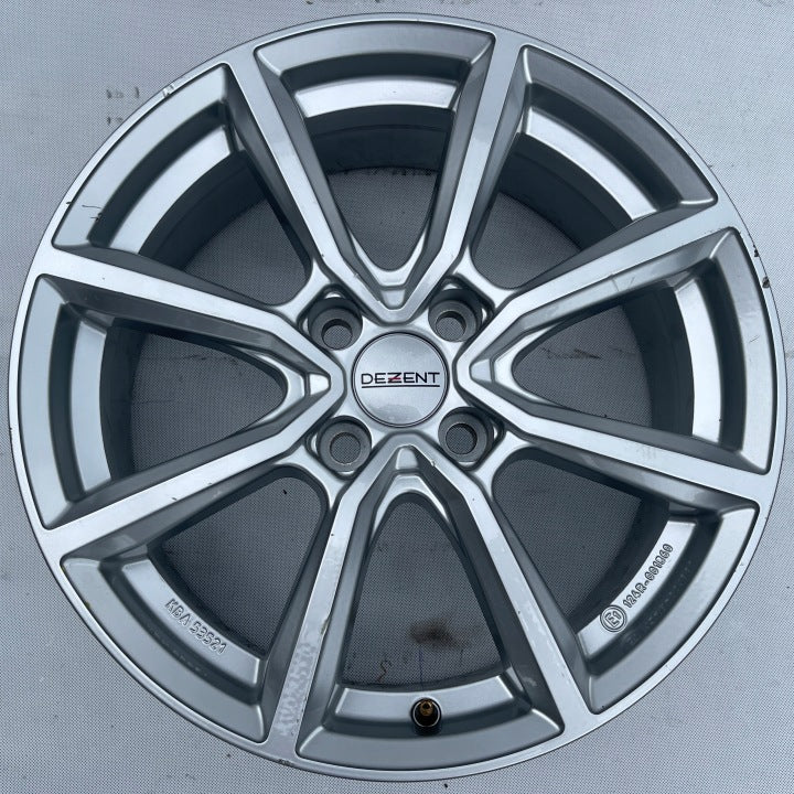 1x Alufelge 17 Zoll 7.0" 4x108 38ET Rim Wheel FEL4104193309hm