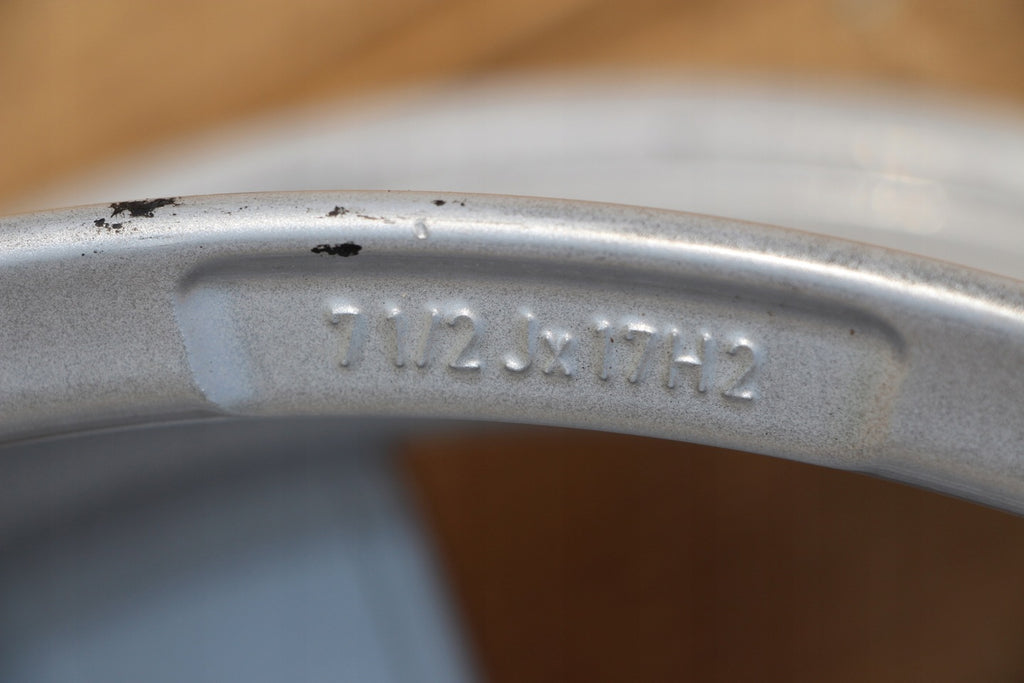 1x Alufelge 17 Zoll 7.5" 5x112 52ET KBA53527 Rim Wheel