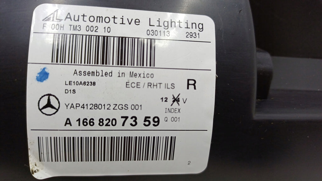 Frontscheinwerfer Mercedes-Benz W166 A1668207359 Xenon Rechts Headlight SCH8420776596cz