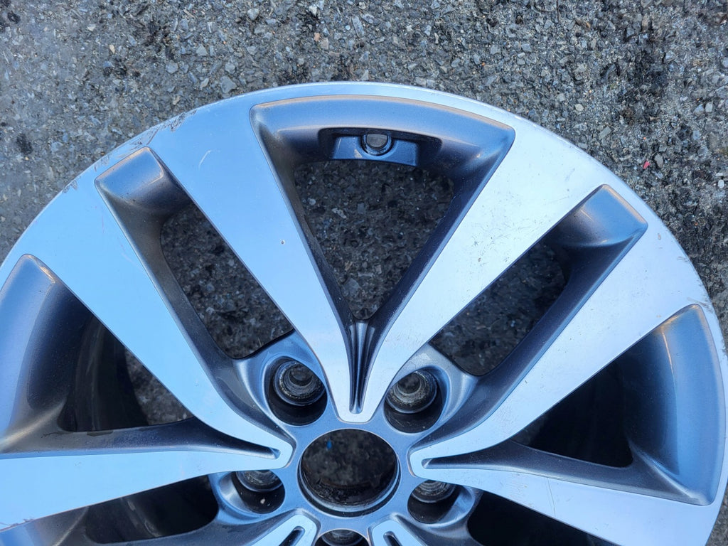 1x Alufelge 16 Zoll 6.5" 5x114.3 50ET Glanz Graphit 52910-G4200 Hyundai I I40 Mg FEL9833482415pg