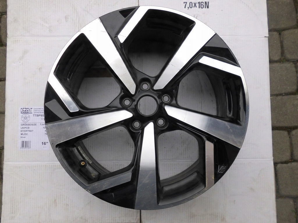 1x Alufelge 19 Zoll 7.0" 5x114.3 Nissan X-Trail Qashqai Rim Wheel
