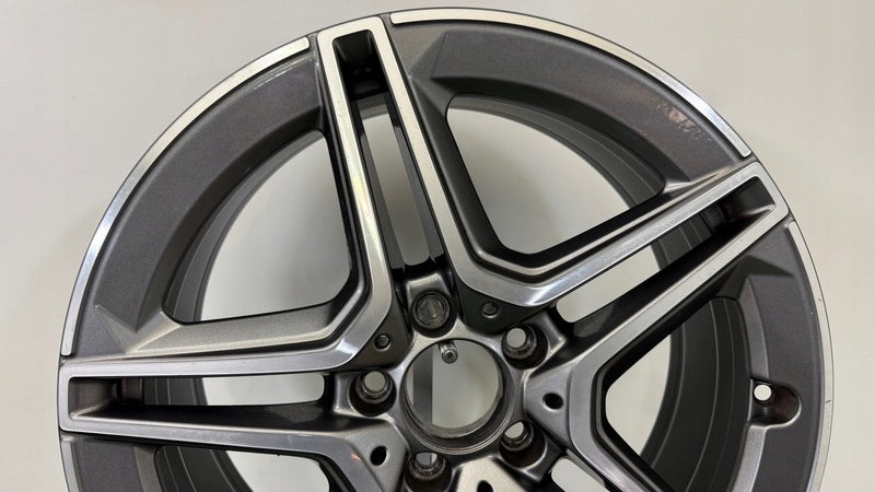 1x Alufelge 18 Zoll 7.5" 5x112 49ET Glanz Schwarz A1774011500 Mercedes-Benz Amg FEL6831620162zu