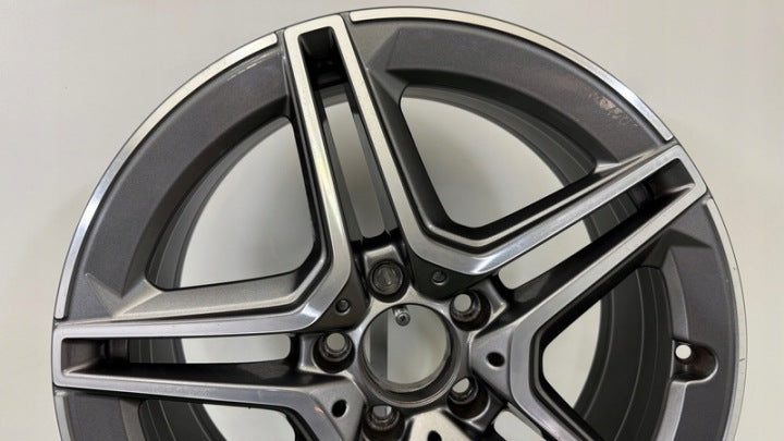 1x Alufelge 18 Zoll 7.5" 5x112 49ET Glanz Schwarz A1774011500 Mercedes-Benz Amg FEL6831620162zu